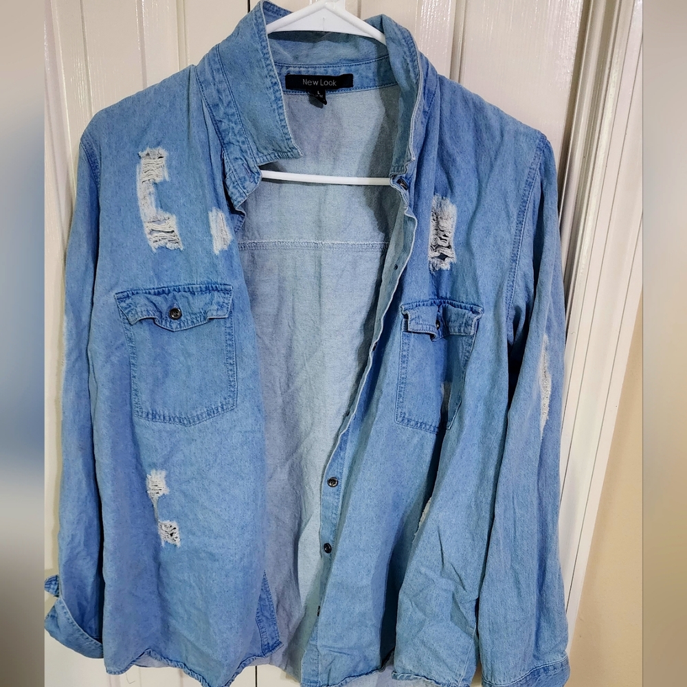 Denim shirt